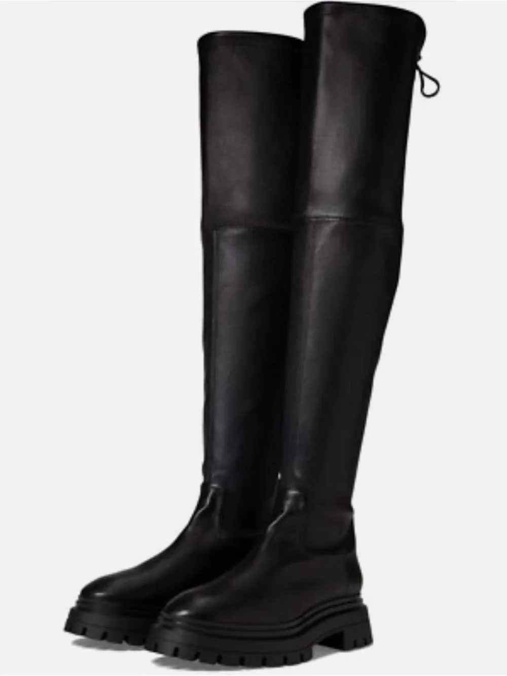 Stuart Weitzman Bedfordland Boots / Black Over-The-Knee